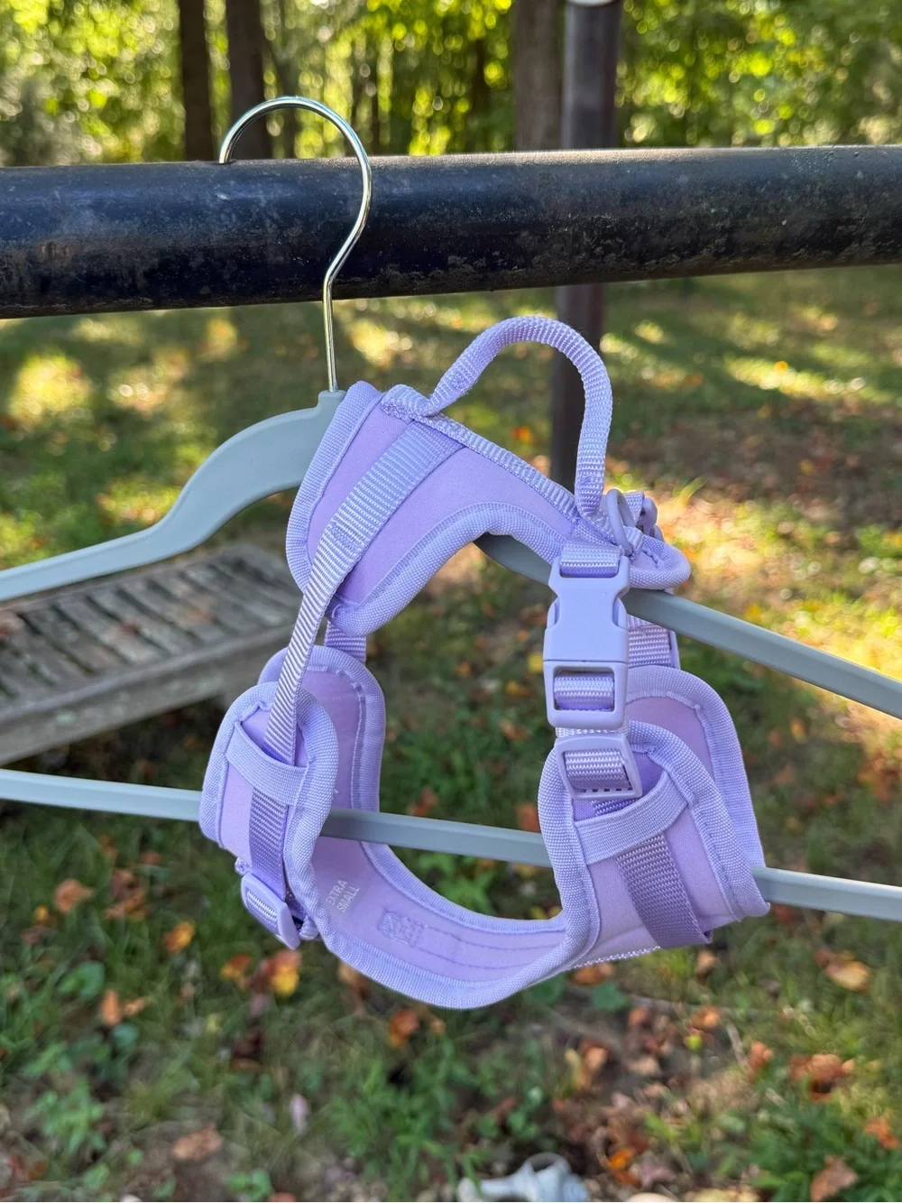 Extra-Small Dog Lavender Padded Harness - Unbranded